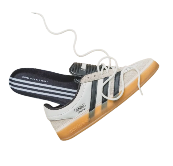 adidas Originals Gazelle Indoor Sneakers – Benito White/Black/Gum