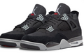 Air Jordan 4 Retro SE “Black Canvas” – Black / Light Steel Grey
