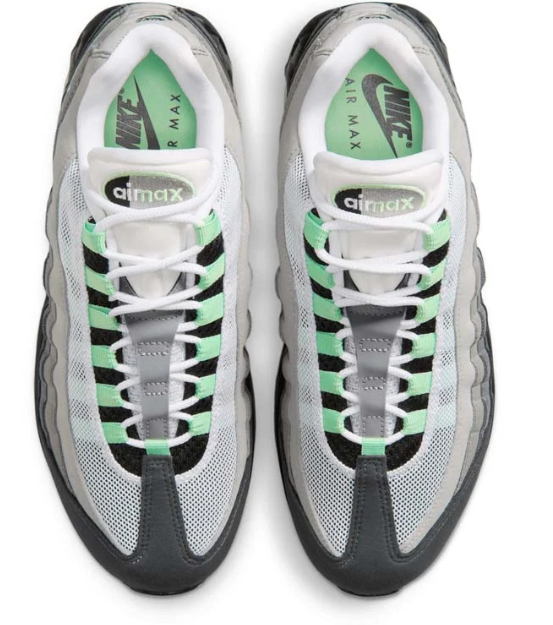 Nike Air Max 95 OG Women's Sneakers - Black / Fresh Mint