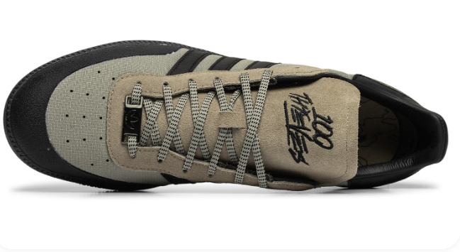 adidas x 100 Thieves Palos Hills Sneakers – Silver Pebble/Core Black