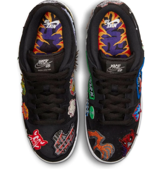 Nike x Neckface SB Dunk Low Pro "Black" – DQ4488-001