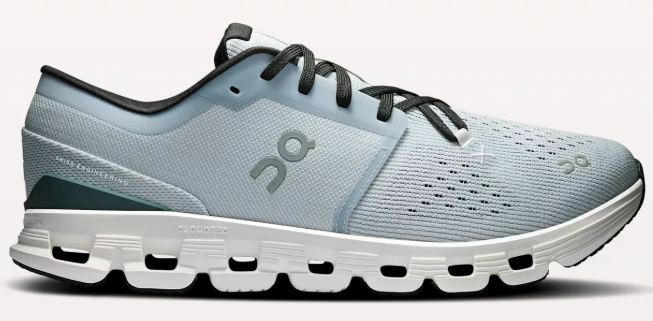 On Cloud X 4 Men's Training Shoes – Light Gray & Black