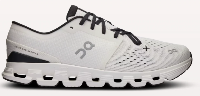 On Cloud X 4 Men's Training Shoes – White & Black