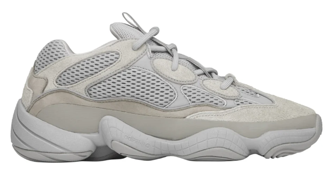 adidas Yeezy 500 Sneakers – Light Grey/Off-White