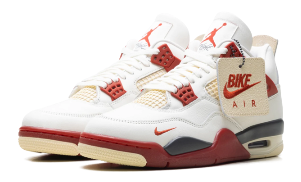 Nigel Sylvester x Air Jordan 4 “Brick After Brick” – Sail / Cinnabar