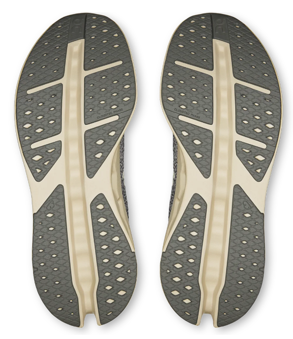 On Cloudsurfer Max Road Running Shoes - Gray / Cream