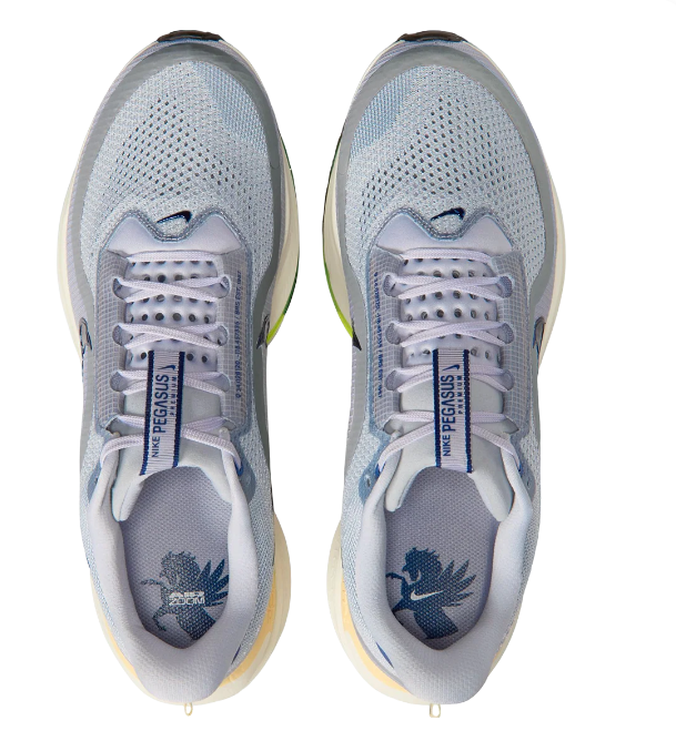 Nike Pegasus Premium Running Shoes – Grey / Navy / Volt