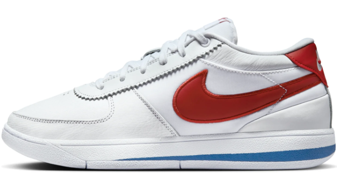 Nike Book 1 EP "Forrest Gump" Basketball Shoes - White / Red / Blue
