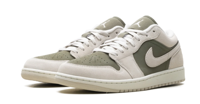 Air Jordan 1 Low SE “Medium Olive Sail” (HV4089-201)