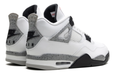 Air Jordan 4 Retro “White Cement” 2025 – White / Cement Grey / Black