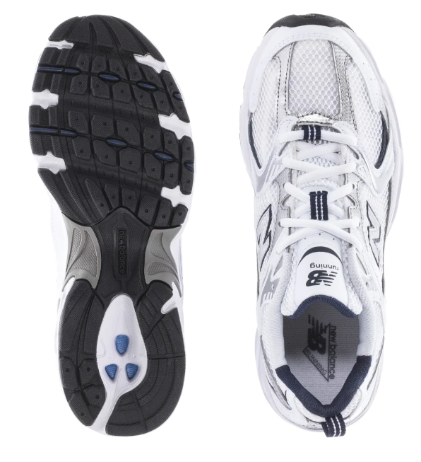 New Balance Women's 530 Wide Sneakers – White/Natural Indigo