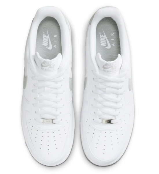 Nike Air Force 1 Low '07 Men's Sneakers – White/Wolf Grey
