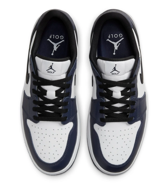 Air Jordan 1 Low Golf “Midnight Navy” – White / Navy / Black