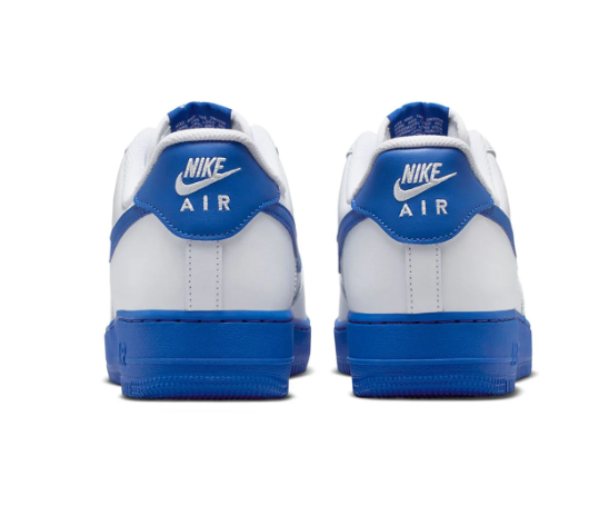 Nike Air Force 1 Low ’07 Men’s Sneakers | White / Game Royal | FJ4146-126