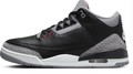 Air Jordan 3 Retro OG “Black Cement” (2024) – Black / Cement Grey / Red