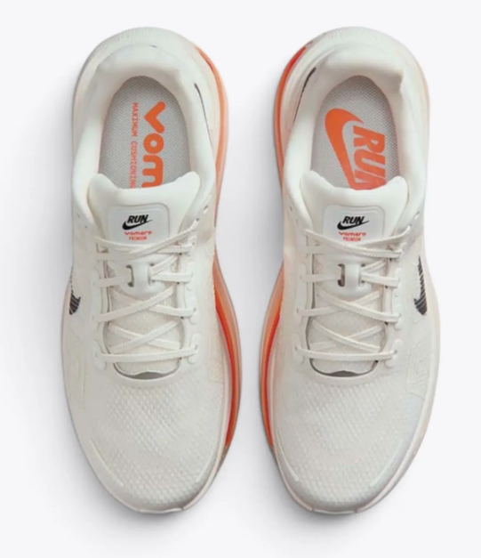 Nike Vomero Premium Running Shoes – Sail/Coconut Milk/Total Orange