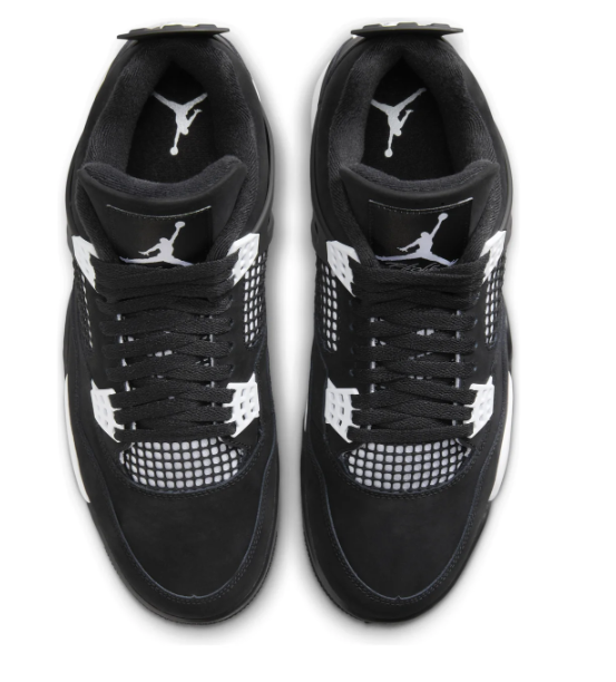 Air Jordan 4 Retro “White Thunder” 2024 – Black / White