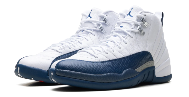 Air Jordan 12 Retro “French Blue” 2025 – White / French Blue