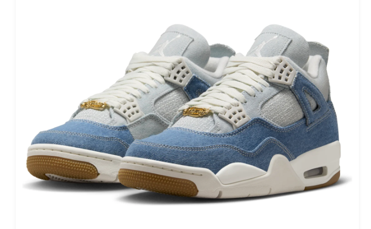 Women's Air Jordan 4 TEX Sneakers – Denim