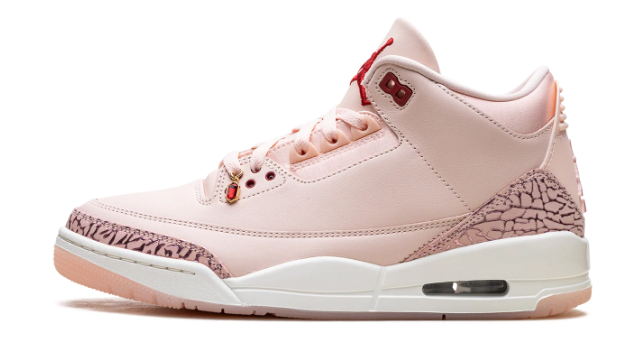 Air Jordan 3 Retro Women's “Treat Yourself” – Pink / Red / Sail