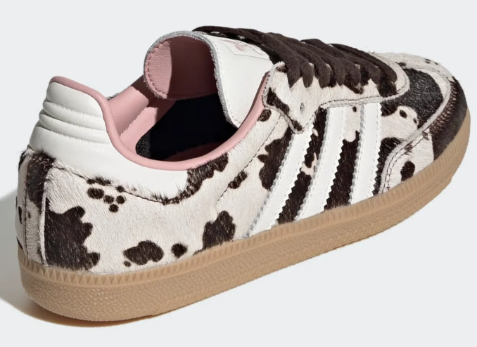 adidas Women's Samba Sneakers – Cow Print