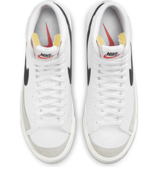 Nike Blazer Mid '77 Vintage Sneakers – White/Black