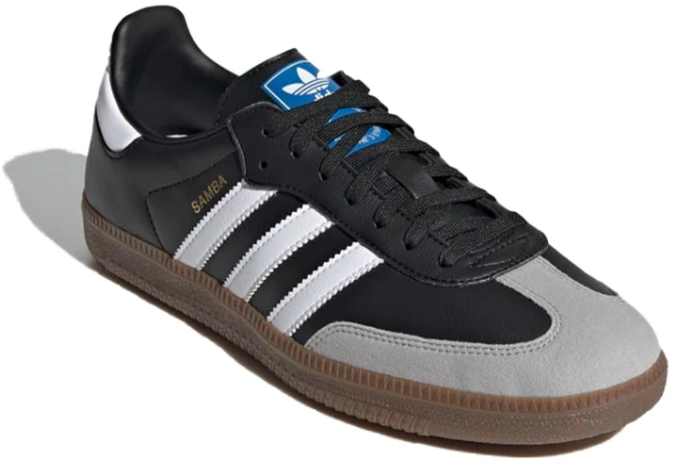 adidas Samba Vegan – Black / White / Grey / Gum Brown