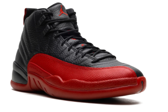Air Jordan 12 “Flu Game” 2025 – Black / Red