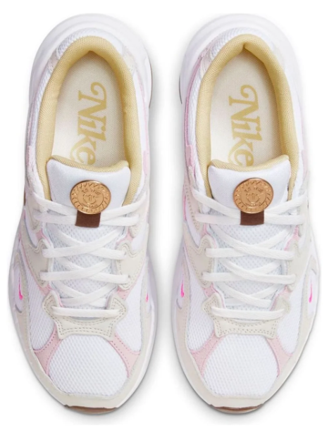 Nike Women's AL8 Sneakers – White/Pink/Brown