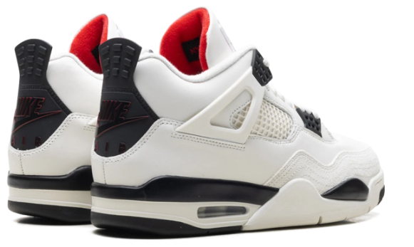 Air Jordan 4 “Flight Club” – Sail / Black / Red