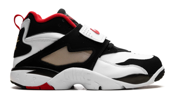 Nike Air Diamond Turf “49ers” (2025) – White / Black / Red / Gold