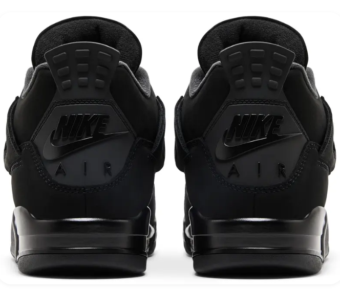 Air Jordan 4 Retro "Black Cat" (2025) Sneakers - Black