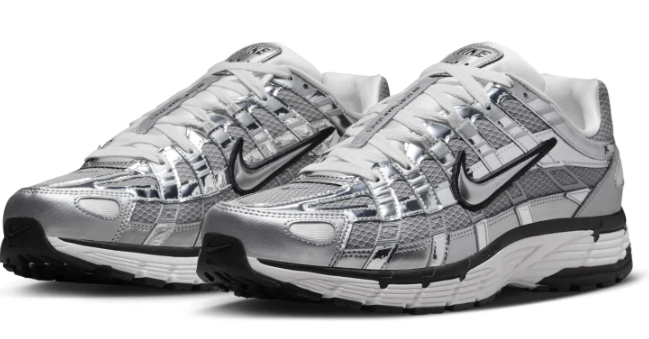 Nike P-6000 Sneakers – Metallic Silver