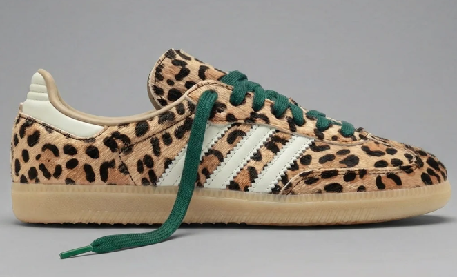 adidas Women's Samba OG Sneakers – Leopard Magic Beige