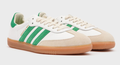 adidas Samba OG Sneakers – White/Jolly Green