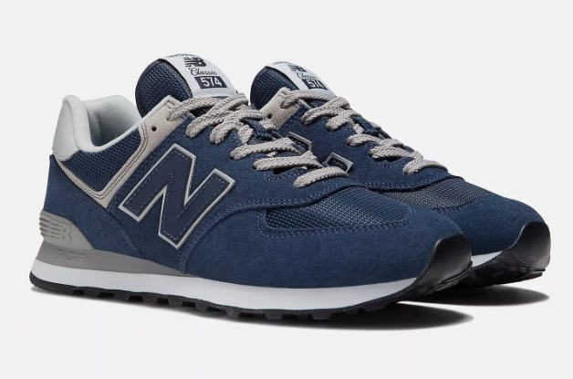 New Balance 574 Core Sneakers – Navy/Grey