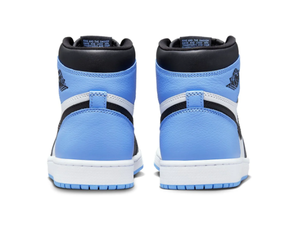 Air Jordan 1 Retro High OG “UNC Toe” – University Blue / Black / White