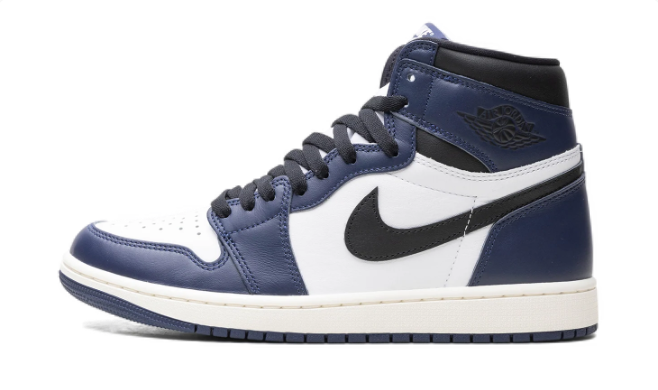 Air Jordan 1 Retro High OG “Midnight Navy” – Navy / White / Black
