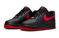 Nike Air Force 1 Low ’07 “Bred” Men’s Sneakers | Black / Red