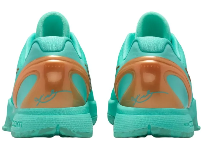 Nike Kobe 6 Protro "Jalen Brunson Statue of Liberty" - Turquoise / Metallic Copper