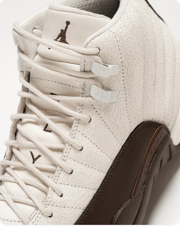 SoleFly x Air Jordan 12 Retro SP 'Cafecito' – Off-White/Dark Brown