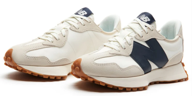 New Balance Women's 327 Sneakers – Moonbeam/Outerspace