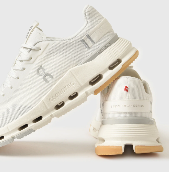 On Women's Cloudnova Form 2 Sneakers – Off-White/Grey/Gum