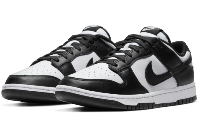 Nike Dunk Low Sneakers – Panda Black/White