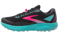 Brooks Divide 3 Women's Trail Running Shoes - Black / Turquoise / Pink