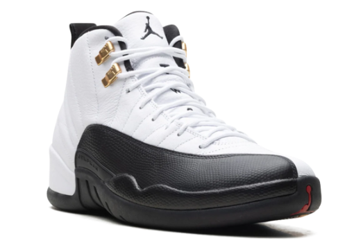 Air Jordan 12 "Taxi" (2025) Sneakers - White / Black / Gold