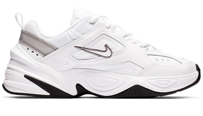Nike Women's M2K Tekno Sneakers – White/Grey