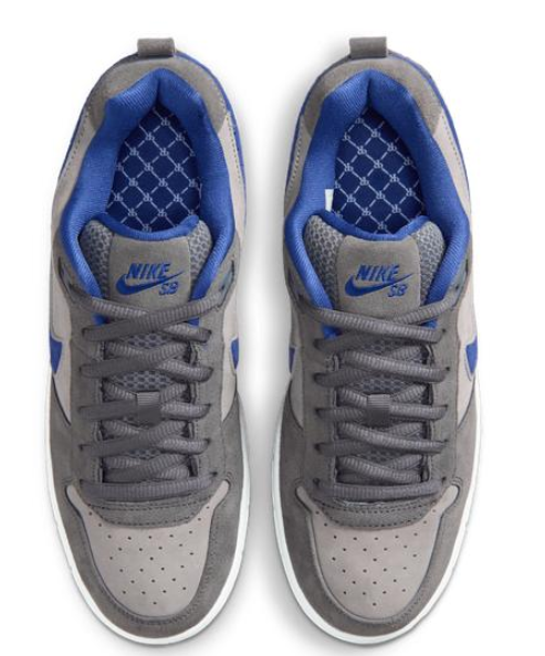 Nike SB P-Rod 1 Zoom Air Low Skate Shoes – Flint Grey/Deep Royal Blue