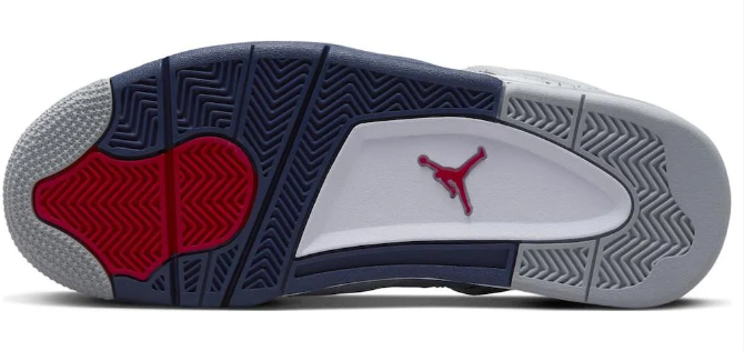 Air Jordan 4 Retro “Midnight Navy” – White / Midnight Navy / Grey