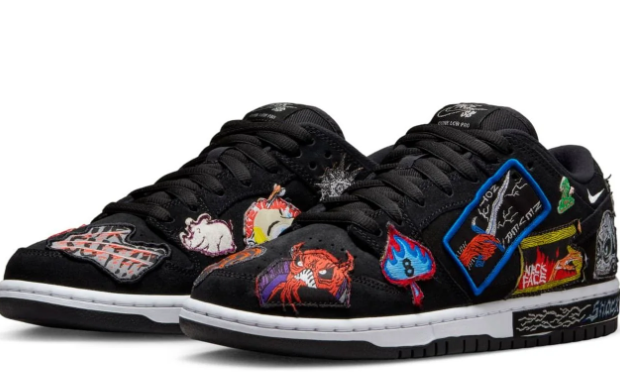 Nike x Neckface SB Dunk Low Pro "Black" – DQ4488-001
